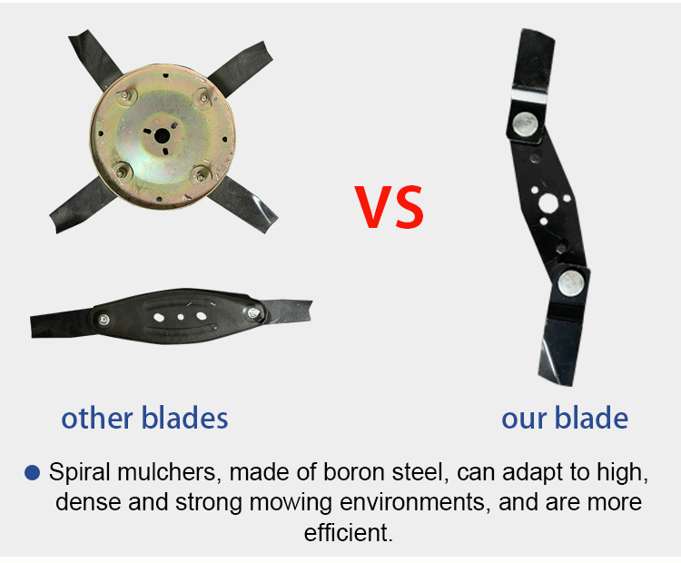 Buy Cheap and Best Quality Crawler Lawn Mower Blade Steel Type Robotic Lawn Mower No Line Lawn Mower