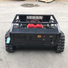 Factory Sales Rubber Crawler Robot Gasoline Self Propelled Garden Remote Control Lawn Mower for Sale