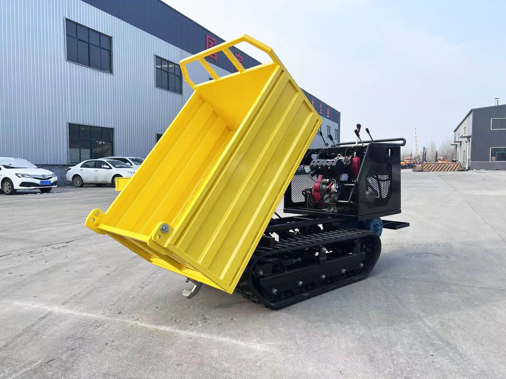 Used Dump Trucks for Sell Dump Truck in Shanghai China Small Mini Dump Truck 4WD