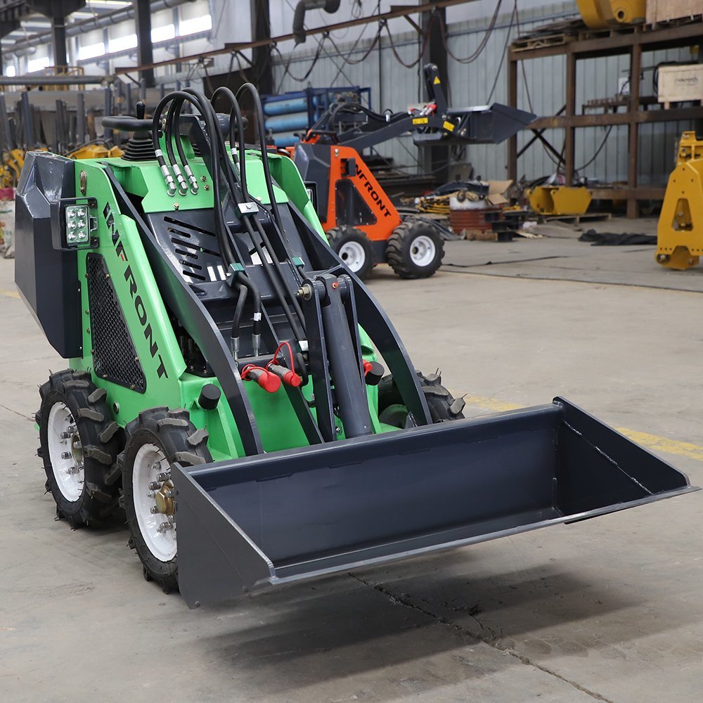 China Brand New Agricultural Construction Machines Compact Mini Skid Steer Loader with Track for Sale