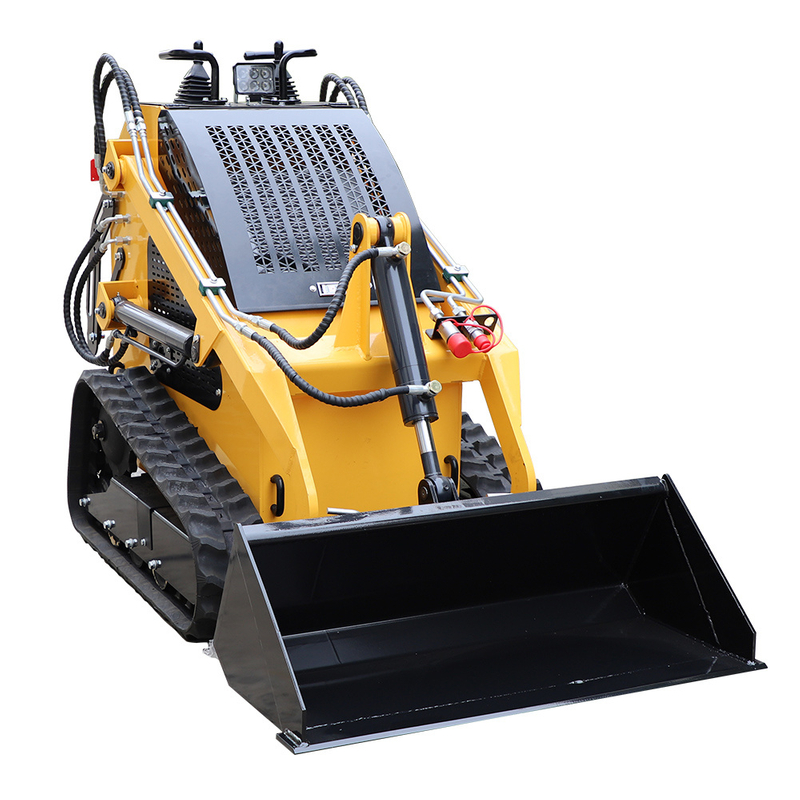 Wheel Track Type Mini Skid Steer Loader 500kg Mini Skid Loader