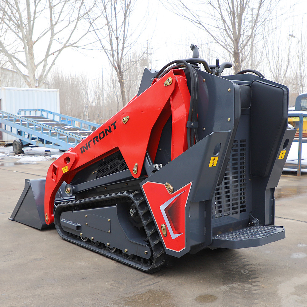 Hot Online Sales Mini Skid Steer Loader with Track Electric Mini Skid Steer Loader for Sale with CE EPA