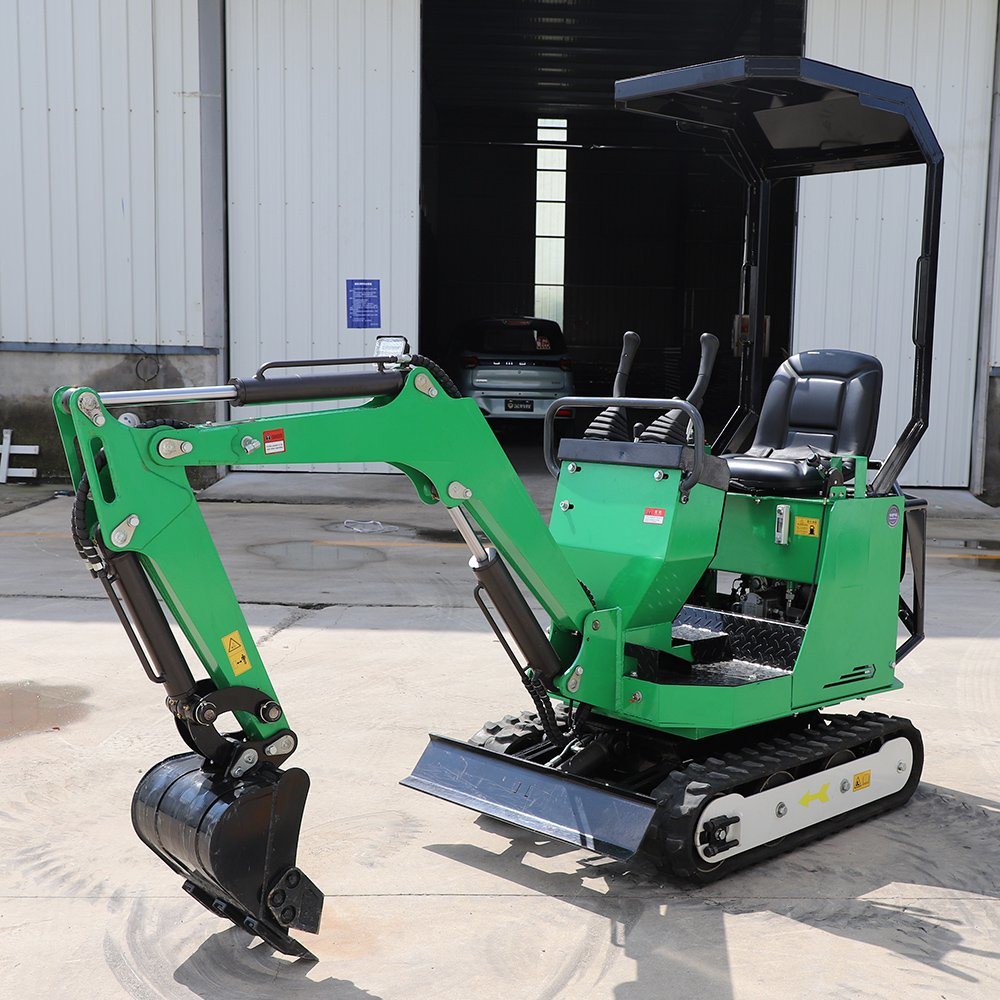0.8t 1t CE Garden Home Farm Household Hydraulic Crawler Mini Excavator Digger Bagger Excavators