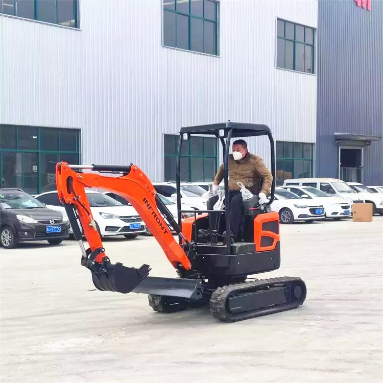 OEM China Mini Bagger Hydraulic Small Digger Crawler Mini Excavator 2 Ton