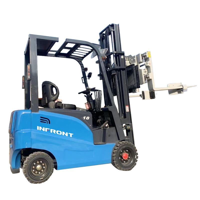 3 Ton 4 Ton Full AC Motor Long Working Hours Battery Opration Electric Forklift with CE Certification