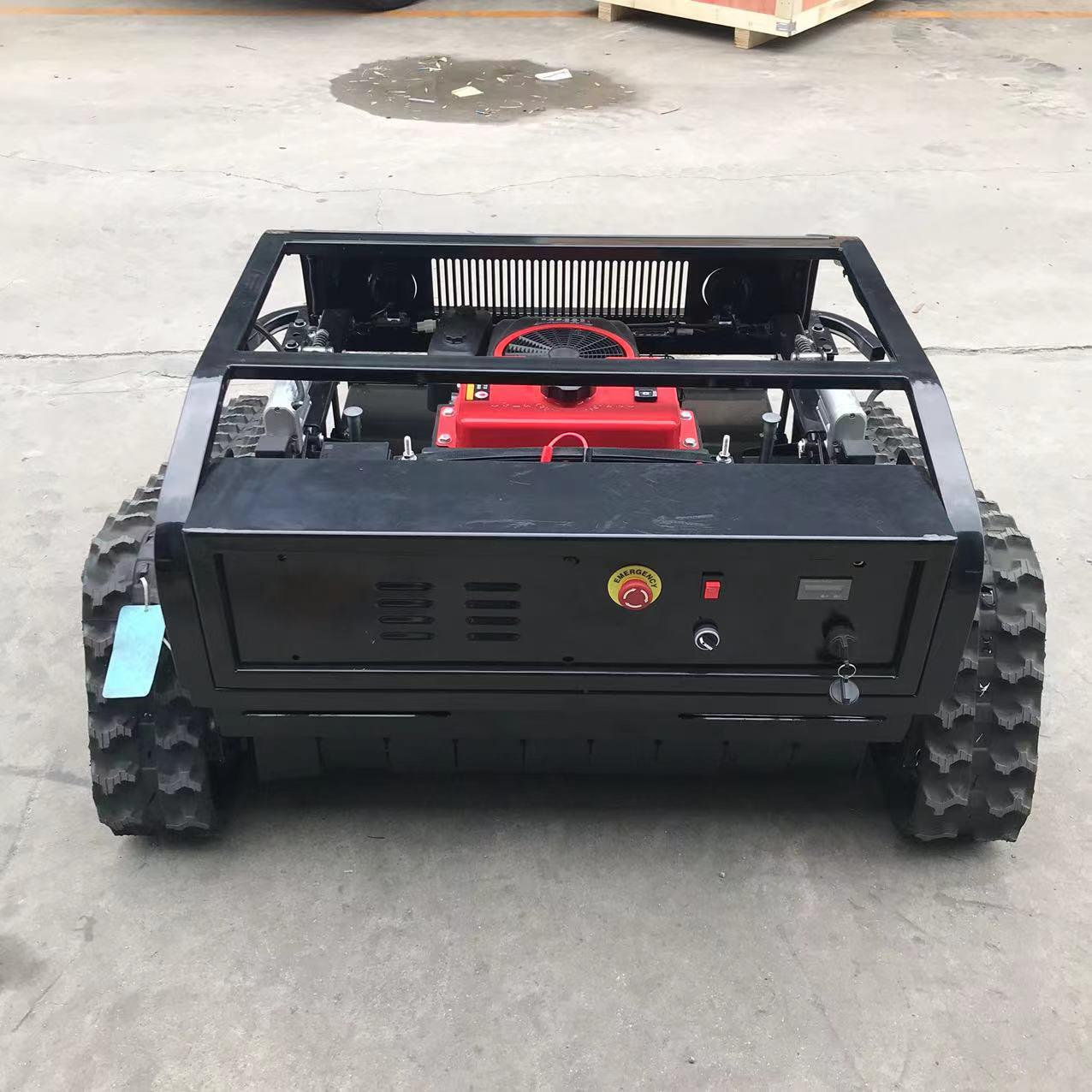 High Speed Diesel Engine 360 Degree Rotary Flail Lawn Mower for Garden Use