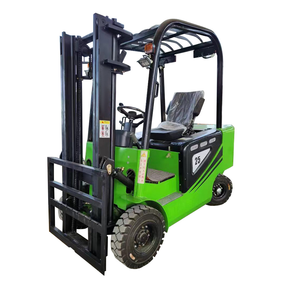 1.5 Ton 2 Ton 3 Ton 2.5 Ton 4 Wheels Mini Counterbalance Lithium Truck Electric Forklift with Solid Tire