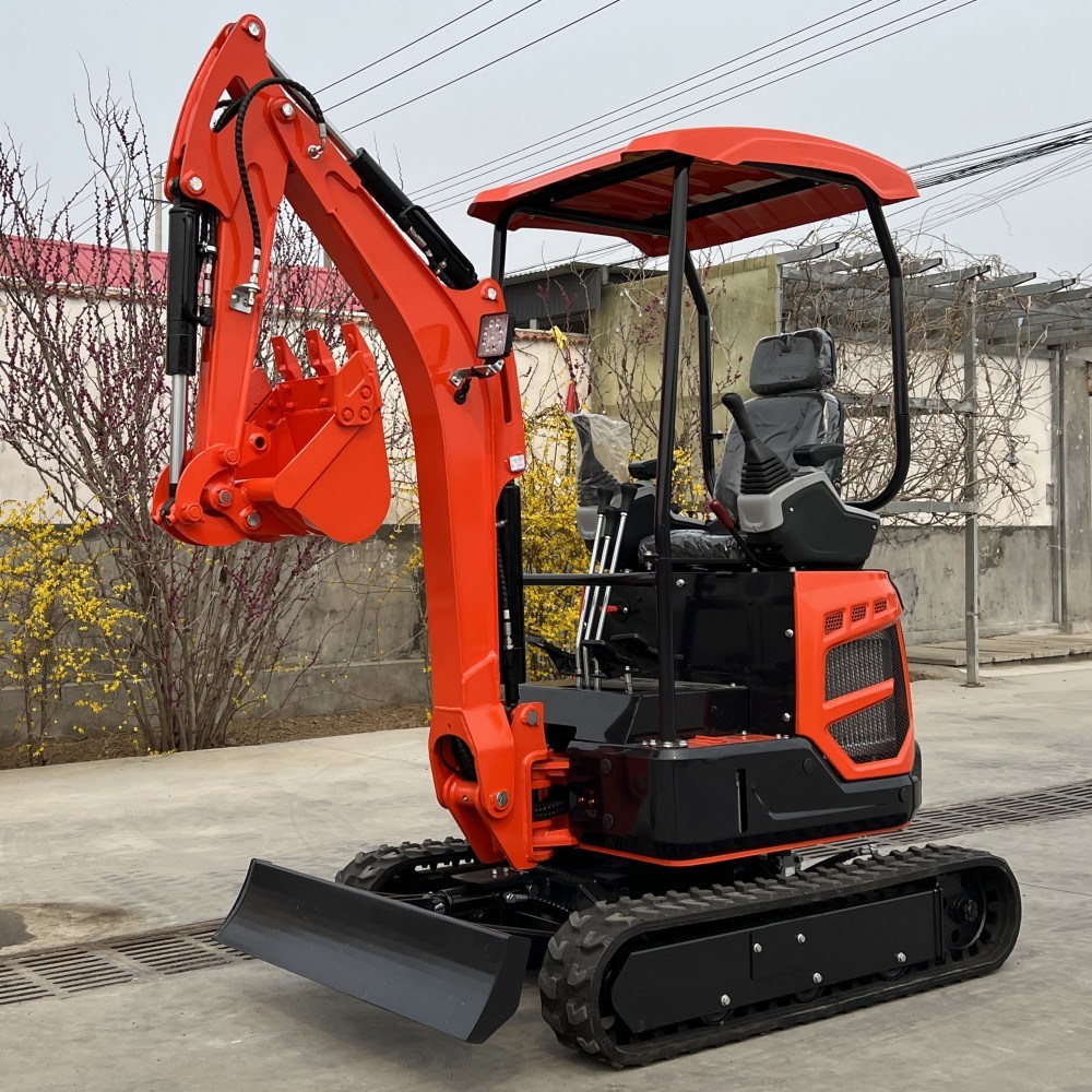 OEM Customization 1.7 Ton Excavator China Small Mini Digger Mini Excavator for Sale