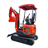Hot Sale China 1.8 Ton Cheap Koop Engine Mini Cabin Excavator Digger with Quick Hitch/Hydraulic/Crawler/CE/Diesel Gasoline/