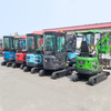 New Excavator Price 0.8 Ton 1.0 Ton 1.2 Ton 1.5 Ton 1.8 Ton 2.0 Ton Mini Digging Hydraulic Machine Prices Mini Excavator for Sale