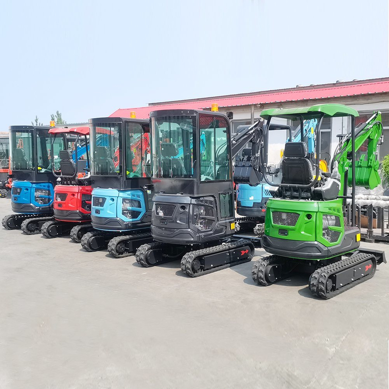 New Excavator Price 0.8 Ton 1.0 Ton 1.2 Ton 1.5 Ton 1.8 Ton 2.0 Ton Mini Digging Hydraulic Machine Prices Mini Excavator for Sale