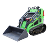 Small Mini Diesel 300 Kg Wheel Skid Steer Loader Used Loaders