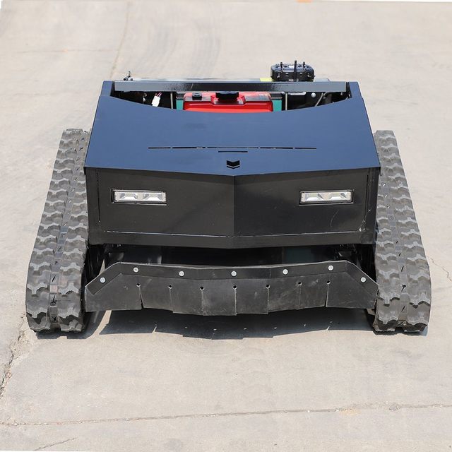 Mini Crawler Type Remote Control Robot Gasoline Engine Lawn Mower Garden Use OEM