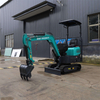 Chinese Manufacturers Excavator Mini 1.8 Ton Mini Excavator Prices with CE EPA Bagger for Sale