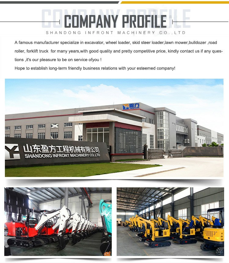 Factory Straight Hair 1.2 Ton 2.5 Ton 3 Ton 3.5 Ton Mini Excavator with Big Arm Side Swing and Chassis Telescopic