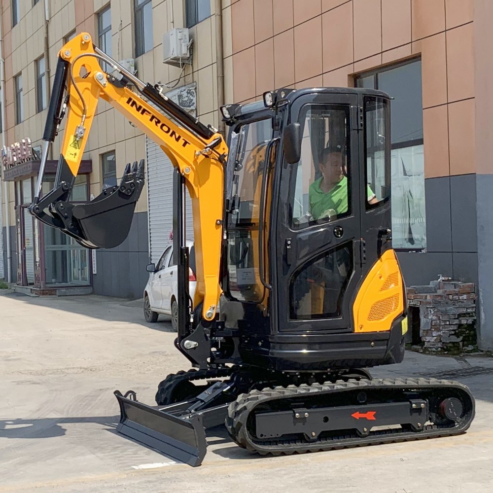 Chinese Hot Sale Infront 1.8 Ton 2ton Mini Excavator with CE EPA Euro 5