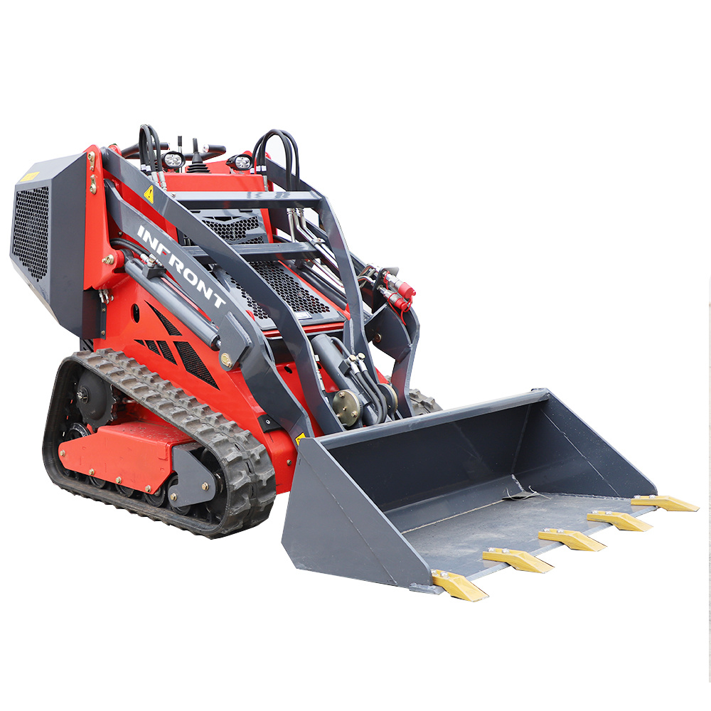 Best Mini Skid Steer Track Loader Cheap Mini Skid Steer Loader with Bucket for Sale