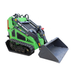 Euro5 EPA Certified Mini Wheel Front Type Skid Steer Loader for Farm Machine with New Engine Pump Motor