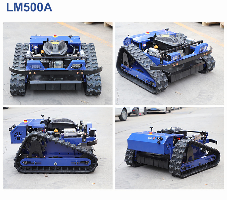 500 600 800mm Factory Cheap Price Grass Robot Slope Crawler Remote Control Lawn Mower with CE EPA Certificate