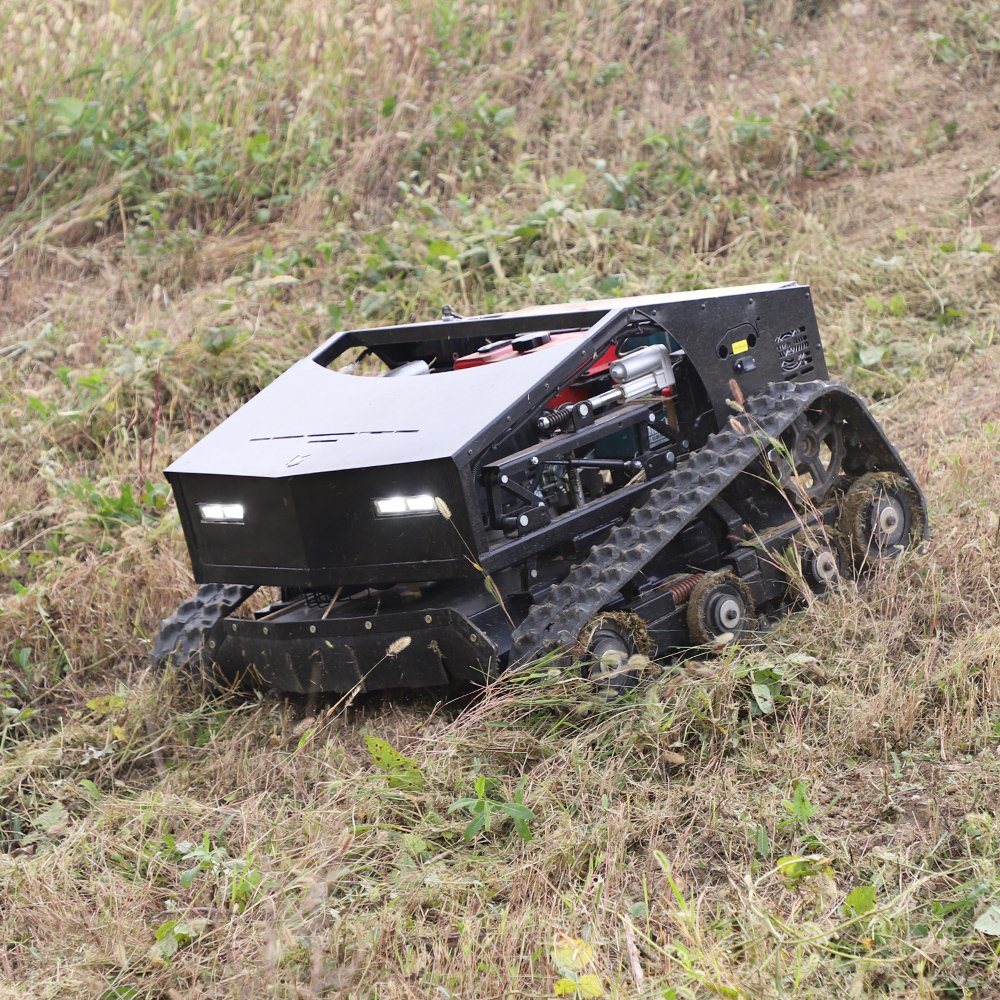 Robot Mini Cheap Cutting Grass Machine Remote Control Lawn Mower with Snow Shovel