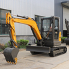 China 3.5 Ton Mini Excavator 1 Ton 2 Ton Kubota Engine Digger Excavator Mini Pelle Chinese Used Small Excavator Machine