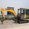 2 Tons Crawler Bagger Mini Excavator China Made Cabin and Air Conditioning Optional with Resonable Price