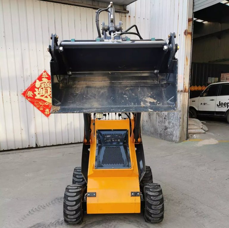 Free Shipping China Cheap 23HP Crawler Wheel Mini Skid Steer Loader for Sale