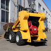 Cheap EPA Engine Wheel Loader Diesel Mini Skid Steer Track Loader Mini Skid Steer Loader with Track
