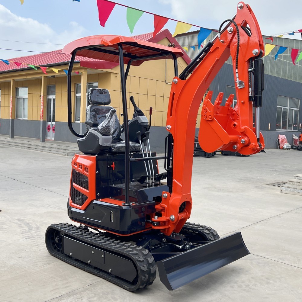 New 1ton Mini Excavator Construction Use Excavator Earthmoving Machinery Factory