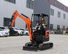 Free Shipping! Kubota/Yanmar Engine 2000kg Small Digger CE/EPA/Euro 5 Compact Mini Excavators 1 Ton Prices