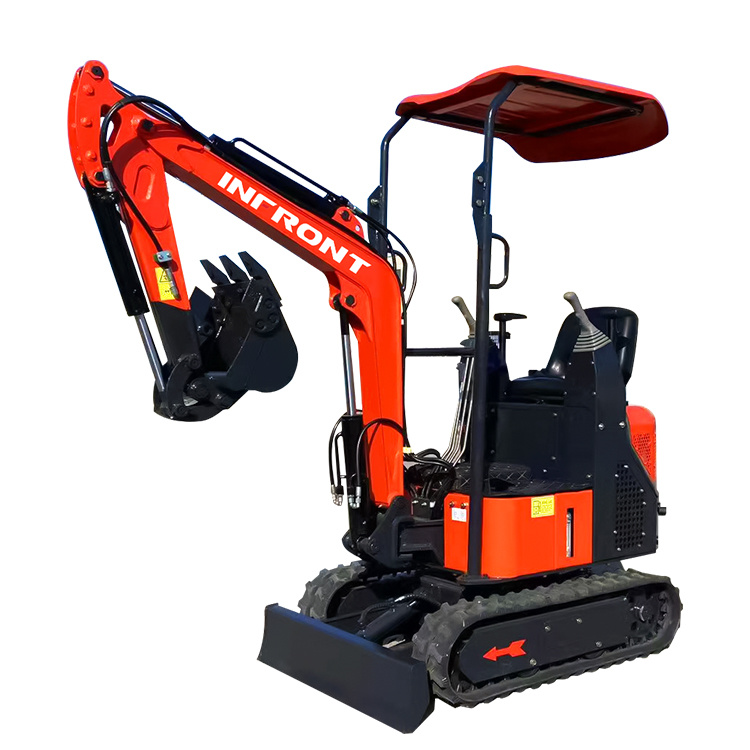 High Quality Multifunction 1 Ton 1.2 Ton Hydraulic Pilot Bagger Digger Mini Excavators for Sale