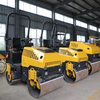 Road Construction Double Drum Walk Behind Road Roller Competitive Prices Hand Held Compactor Rollers