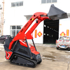 Hot Online Sales Mini Skid Steer Loader with Track Electric Mini Skid Steer Loader for Sale with CE EPA