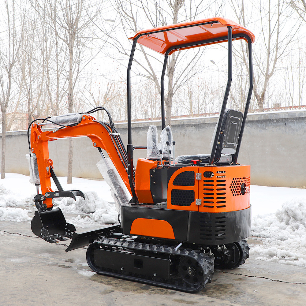 China′s Most Popular New 1.2-Ton Excavator Is Suitable for Gardens and Farms