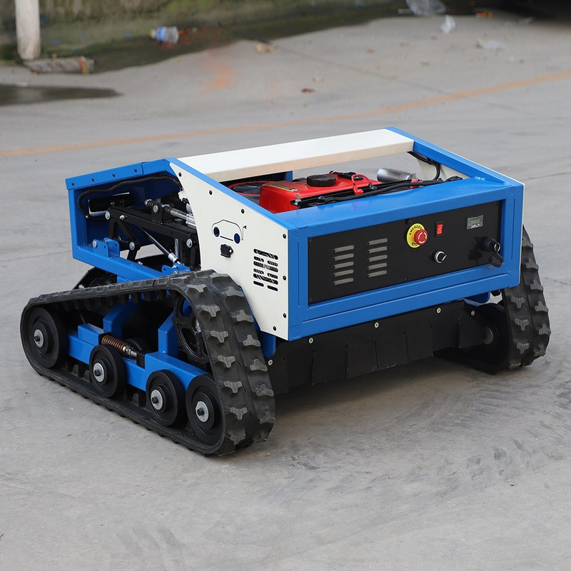 Factory Wholesale Straight Metal Remote Control Crawler Electric Lawn Mower