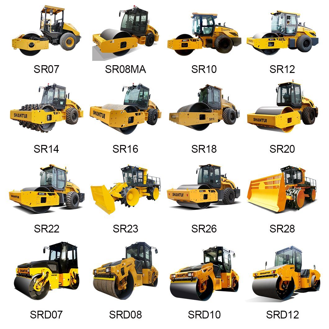 Construction Works Machinery Plate 16 Ton Road Roller Compactor with High Quality