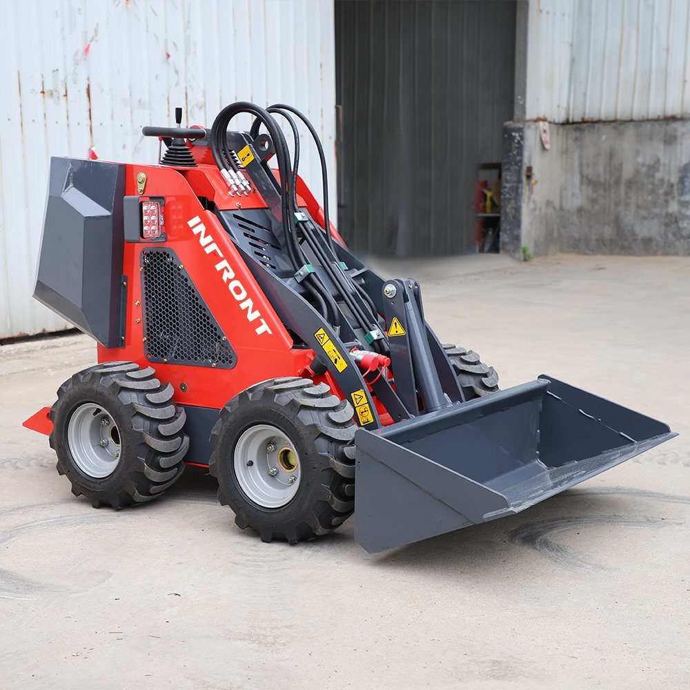 Mini Skid Steer Loader EPA Engine Wheels Track Bucketfree Official After-Salesskid Steer Loader