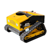 Garden Wheeled Flail Intelligent Remote Control Robot Lawn Mower with Bulldozer Snow