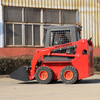 Hot Small Wheel Skid Steer Loaders 0.3-1.5 Ton Compact Skidsteer Loader with CE EPA for Sale