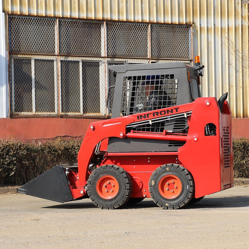 Hot Small Wheel Skid Steer Loaders 0.3-1.5 Ton Compact Skidsteer Loader with CE EPA for Sale