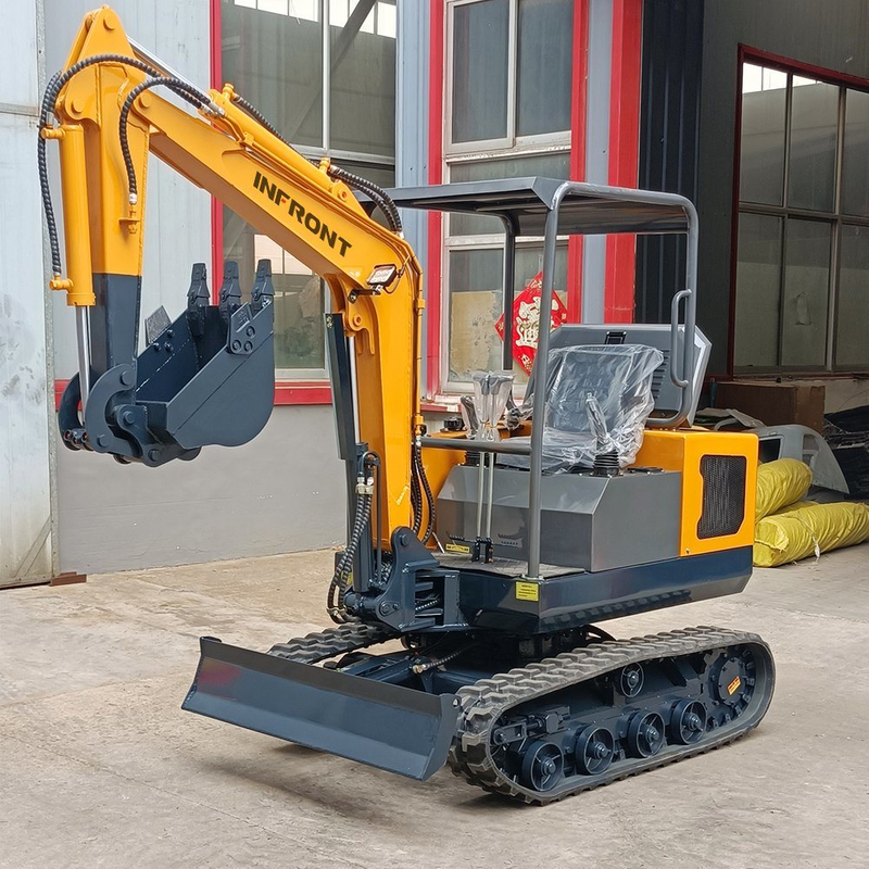 Infront Hot Sale Mini Excavator China Made Diesel Engine EPA Euro V Certificated 3.5 Tons Mini Digging Machine Cheap Price