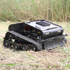 Hot Sale Mini Crawler Remote Control Lawn Mower Wit Grass Cutting Machine For Sale