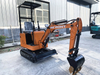 Hydraulic Excavator Mini Excavators 1 T 1.5 Ton 2 Ton Small Garden Digger Excavator