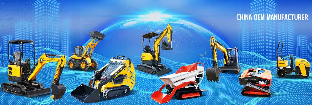 Free Shipping Skid Steer Loader Construction Machinery EPA Engine Loaders Mini Skid Steer Diesel Loader with EPA