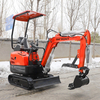 Micro 1.2 Ton Excavator Small Agricultural Excavator Concrete Crushing Hydraulic Small Excavator Can Be Used for Home Use