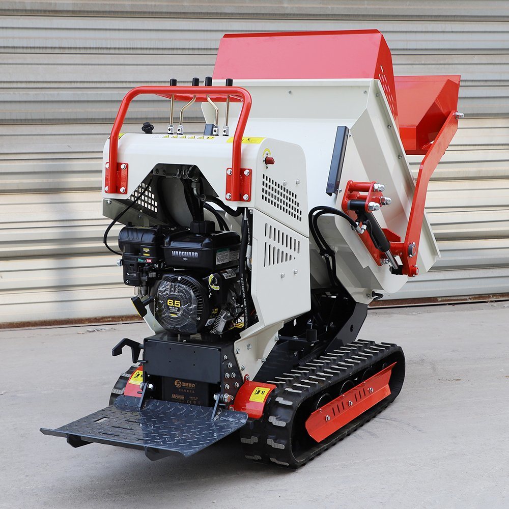 Optional Manual Hydraulic Dumping Type Self Propelled Power Unit Concrete Truck Mini Dumper