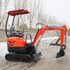 High Performance Hydraulic Backhoe Garden Towable 1.2electric Excavator