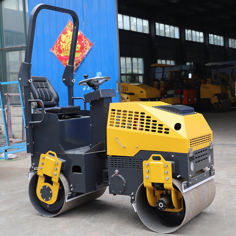 New Listing Mini Roller Walk-Behind Hand Held Rollers 0.8 Ton 1 Ton 2 Ton 10 Ton Road Roller