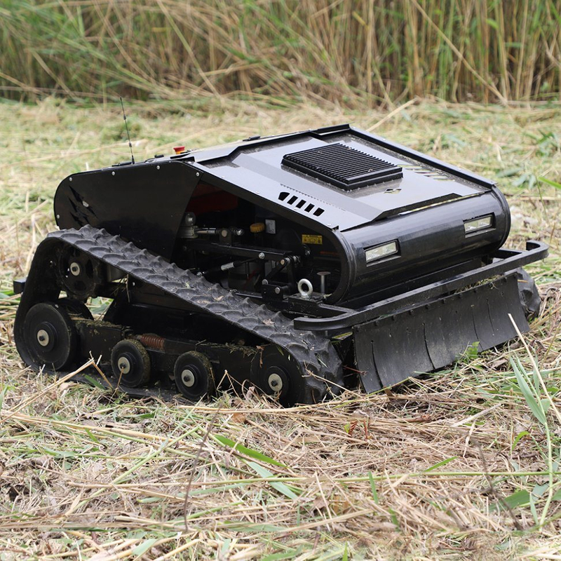 Crawler Type Stable Walking 800 mm Remote Control Lawn Mower