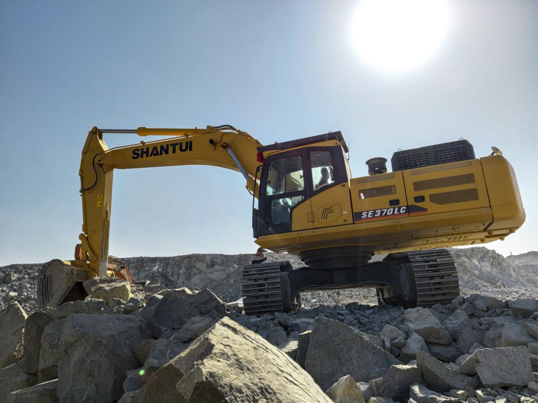 Shantui Factory Straight 37 Tons Crawler Excavator for Sale